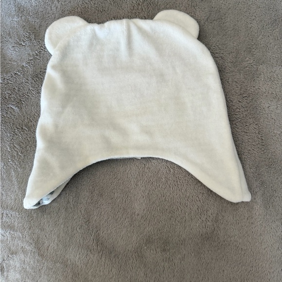 Moschino White Bear Embroidered Kids Hat - Picture 3 of 5